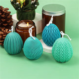 Easter Geometric Eggs Silicone Candle Mold DIY Decoration