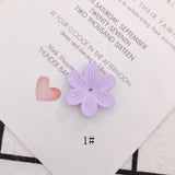 Resin Flower Child Hairpin Headdress Earring Kit
