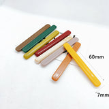 10pcs Retro Acrylic/Resin Wild Long Strip Earrings Hairpin Jewelry