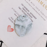 Personality Resin Round Hole Earrings Pendant 10pcs