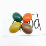 10pcs Oval Patch Earrings Resin/acrylic DIY Kit