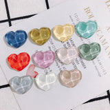 10pcs Water Wave Light Resin Love Earrings Patch