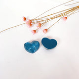 10pcs Water Wave Light Resin Love Earrings Patch