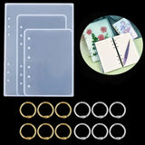 Notebook Cover Resin Mold Crystal for UV Epoxy Silicone Molds