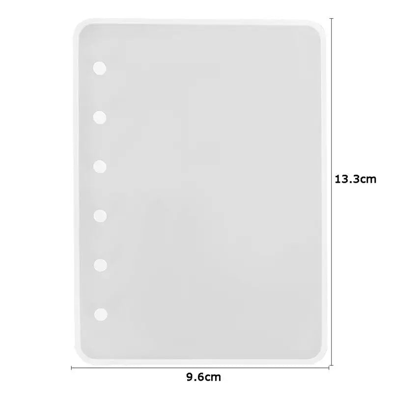 Notebook Cover Resin Mold Crystal for UV Epoxy Silicone Molds