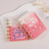 DIY Notebook Cover Resin Mold Kit Crystal UV Epoxy Resin Molds