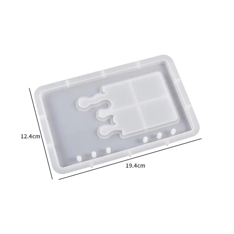 DIY Notebook Cover Resin Mold Kit Crystal UV Epoxy Resin Molds