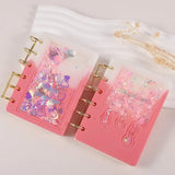 DIY Notebook Cover Resin Mold Kit Crystal UV Epoxy Resin Molds