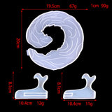 Ocean Wave Wall Pendant Silicone Mold