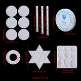 Ocean Wind Moon Stars Cherry Blossom Wind Chimes Silicone Epoxy Resin Mold