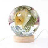 DIY Spherical Crystal Epoxy Resin Mold Dry Flower Sphere Silicone Mold