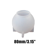 DIY Spherical Crystal Epoxy Resin Mold Dry Flower Sphere Silicone Mold