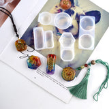 DIY Organ Pendant Mold Crystal Stone Copper Paste Material Package