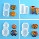 DIY Organ Pendant Mold Crystal Stone Copper Paste Material Package