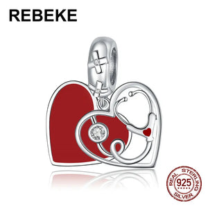 925 Sterling Silver Love Cross Pendant Necklace for Women