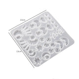 Moon Star Silicone Mold for Epoxy Resin Jewelry Making