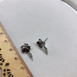 DIY Party Hot Flower Earrings Mountings Accessories Findings Jewelry Settings
