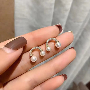 925 Silver Ear Nail Holder for 8-12mm Beads
