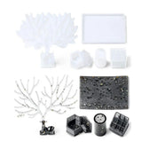 9-Slot Deer Jewelry Display Tray Silicone Mold