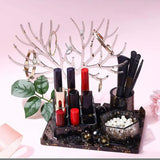 9-Slot Deer Jewelry Display Tray Silicone Mold