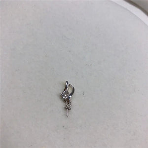 DIY Pendant Base Mount Settings for Pearls Corals 10pcs/lot