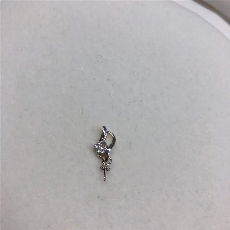 DIY Pendant Base Mount Settings for Pearls Corals 10pcs/lot