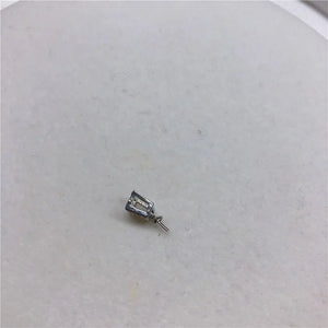 DIY Pendant Base Mount Finding Settings for Pearls Corals Jade Beads 10pcs