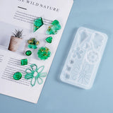 DIY Pendant Silicone Mold UV Epoxy Resin Mold Key Chain Jewelry Making