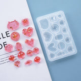 DIY Pendant Silicone Mold UV Epoxy Resin Mold Key Chain Jewelry Making