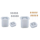 Silicone Mold for Perfume Bottle Storage Epoxy Resin Household Soap Box