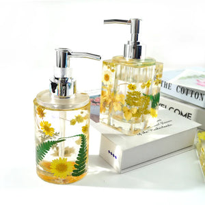 Perfume Lotion Bottle Resin Mold Set Crystal Epoxy