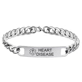 Personalized Medical Alert ID Bracelet for Woman & Men Diabetic