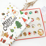 Christmas Bracelet Chain Alloy Santa Snowflake Girl Charm Bracelet Xmas Gift