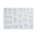 Pet Pendant Silicone Mold for DIY Dog & Cat Epoxy Resin Jewelry Tag