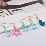 DIY Phonogram Cat Star Pendant Mold for Earrings