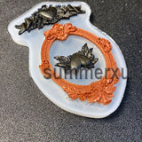 Heart Pendant Silicone UV Resin Molds DIY Jewelry Making