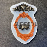 Heart Pendant Silicone UV Resin Molds DIY Jewelry Making