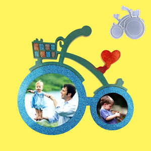 Silicone Mould Bicycle Photo Frame for Resin Crafting