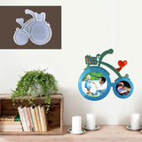 Silicone Mould Bicycle Photo Frame for Resin Crafting