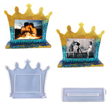 Silicone Mold Crown Photo Frame Ornament Crystal Epoxy Resin Mould