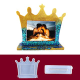 Silicone Mold Crown Photo Frame Ornament Crystal Epoxy Resin Mould