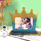Silicone Mold Crown Photo Frame Ornament Crystal Epoxy Resin Mould