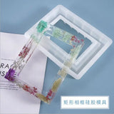 DIY Photo Frame Silicone UV Resin Molds Jewelry Accessories