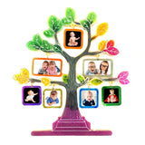 DIY Photo Frame Tree Pendant Epoxy Resin Mold Desktop Decorations Silicone Mould