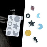DIY Moon Craft Key Chain Pendant Mold for Resin