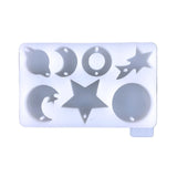 DIY Moon Craft Key Chain Pendant Mold for Resin