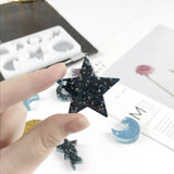 DIY Moon Craft Key Chain Pendant Mold for Resin