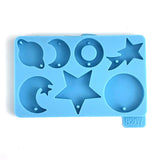 DIY Moon Craft Key Chain Pendant Mold for Resin