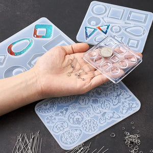 DIY Plastic Moulds for Earring Making Kits