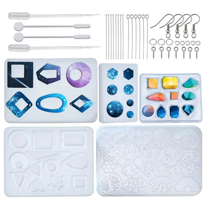 DIY Plastic Moulds for Earring Making Kits